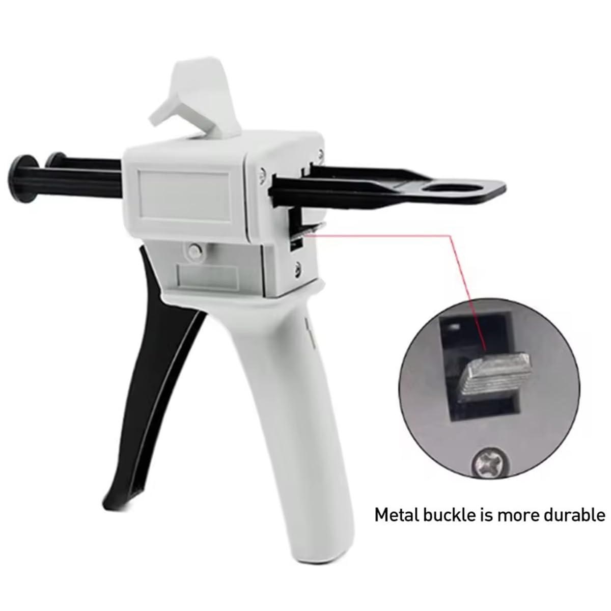HFYJJHKQ AB 50ml Two-Component Glue Gun 2:1/1:1 Manual Dispensing Gun Kit