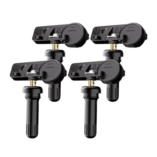 Jsueng TPMS Sensor, GM Tire Pressure Monitoring System Sensor for Buick Cadillac Chevy GMC Pontiac Saturn Hummer Saab Replaces 13586335 13598771 13598772 13581558 315Mhz Set of 4