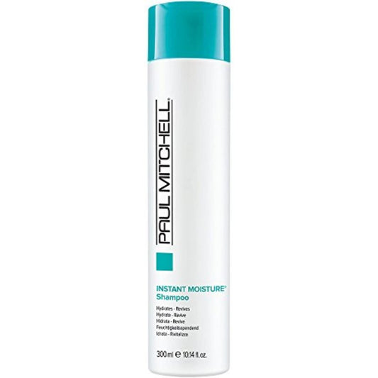 Paul Mitchell Instant Moisture Shampoo, Moistures + Adds Shine, For Dry Hair, 16.9 fl. oz