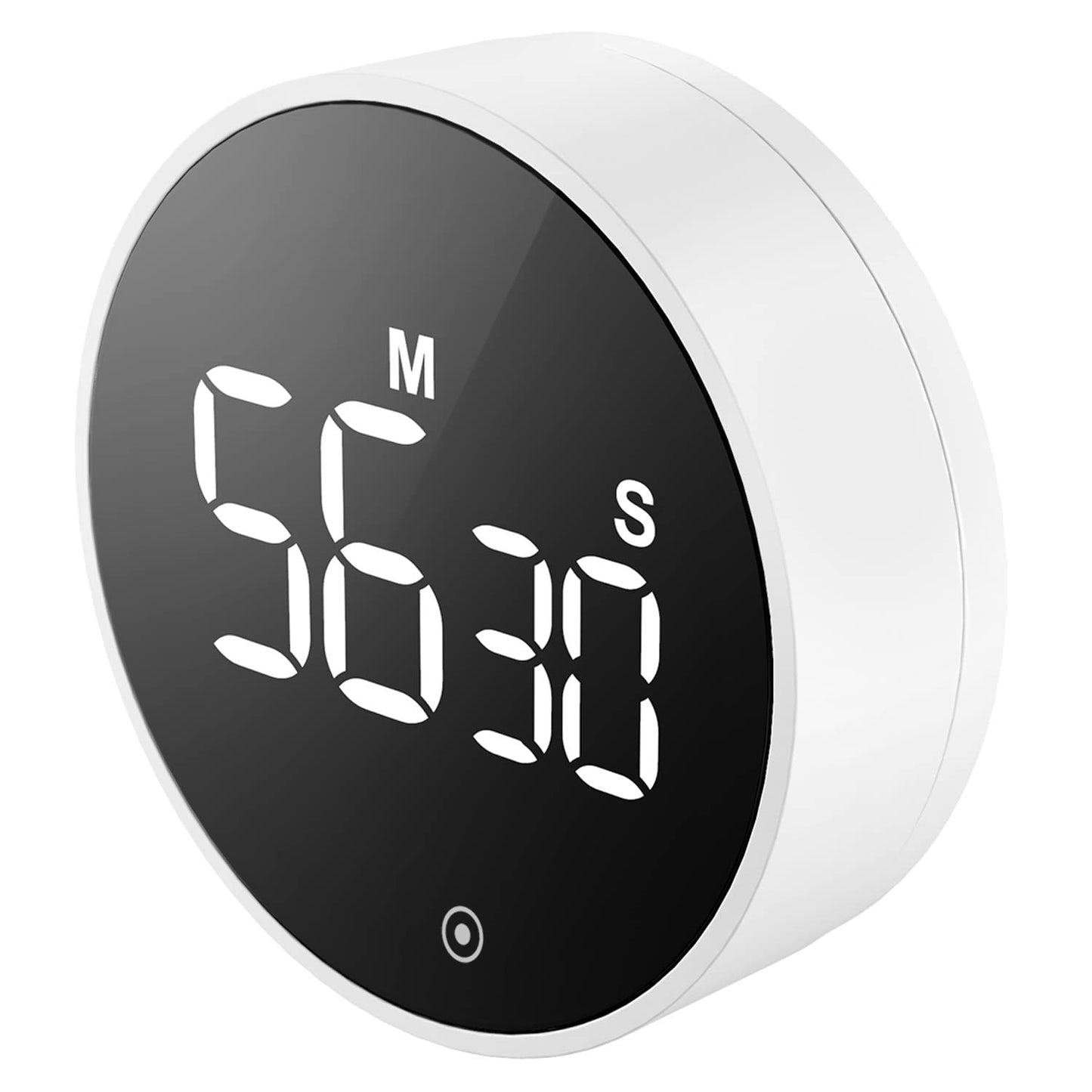 TEOYETTSF LED Digital Kitchen Timer Cooking Shower Study Stopwatch Alarm Clock Timer Magnetic Electronic Countdown(E)