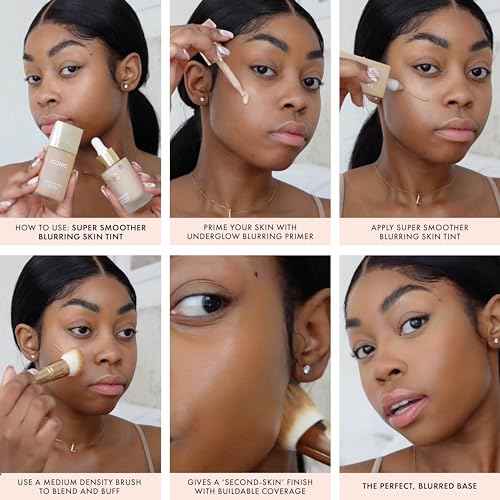 ICONIC LONDON Super Smoother Blurring Skin Tint | Light to Medium Coverage, Hydrating, Ultra-Lightweight Tinted Moisturizer, Cruelty-Free, Vegan Makeup