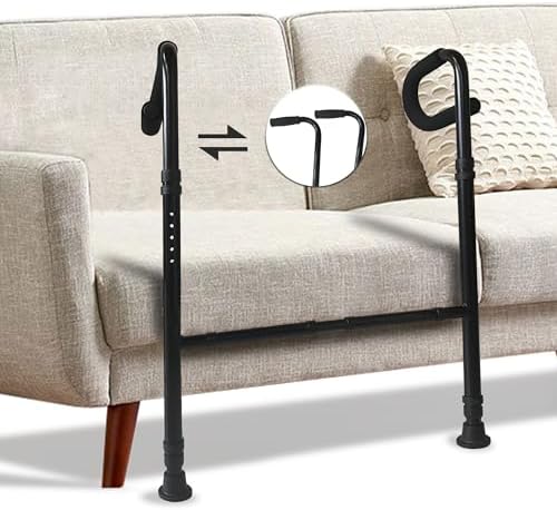 Retaodlth Stand Assist - Adjustable Mobility Standing Aid Rail for Couch, Chair - Assistance Handle for Patients, Elderly, Seniors and Disabled, Extra Pair of Handles