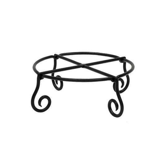 Achla Designs Piazza Flower Pot Plant Stand, Small,Black