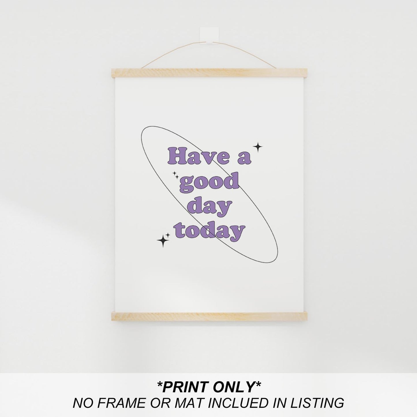 heilkee Purple Preppy Wall Decor Pastel Purple Aura Gradient Poster Trendy Funky Prints Inspirational Quotes Wall Art Set of 6 Spiritual Gifts for Women(UNFRAMED 8x10in)