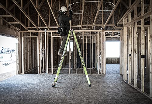 Little Giant Ladder Systems Dark Horse 2.0, M17, 17ft, Multi-Position Ladder, Fiberglass, Type 1A, 300 lbs Weight Rating, (16117-001)