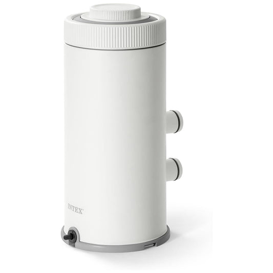 INTEX C530 Cartridge Filter Pump for Above Ground Pools: 530 GPH Pump Flow Rate - Auto Timer - HydroAeration Technology - Includes Type A Filter Cartridge - Turnover Rate/System Flow 475 GPH