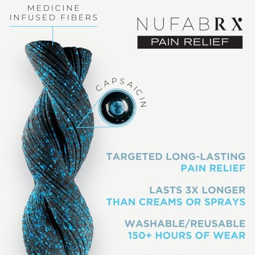 Wrist Compression Sleeve for Pain Relief, Medicine-Infused Hand and Wrist Support Compression Sleeves for Women and Men with Arthritis, Tendonitis and Carpal Tunnel