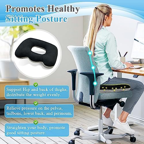 Bed Sore Cushion for Butt Lifting Donut Pillow for Tailbone Pain Relief Sitting Hemorrhoid Pillows After Surgery Donut Postpartum Doughnut Seat Cushion Pressure Ulcer Pillow Butt Lifting Cushions