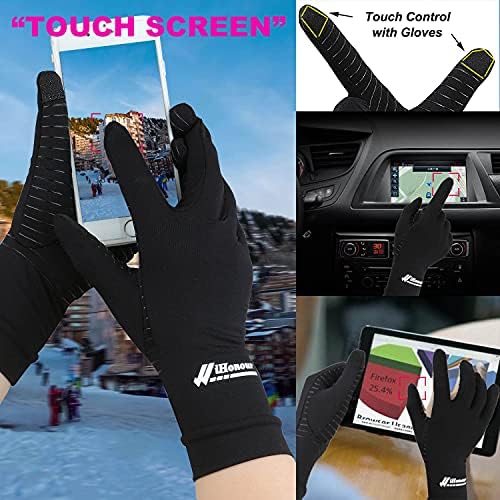 Big Mango 2 Pairs Pack Copper Arthritis Gloves, Compression Gloves for Women Men Relieve Pain from Rheumatoid Arthritis, Carpal Tunnel, Swelling, Everyday Hands Support (Open Finger + Full Finger, M)