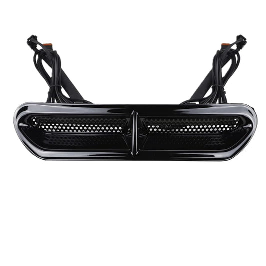 Eagle Lights Batwing LED Vent Insert (DRL/Turn Signal) - Black (Black)