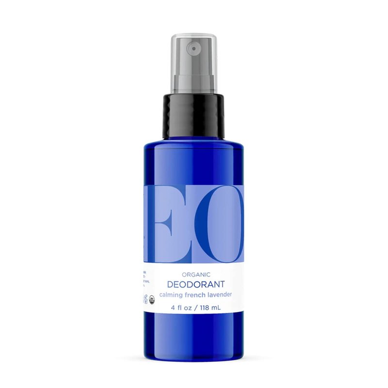 Eo Organic Deodorant Spray, Lavender, 4 Fluid Ounce ( 2-Pack)