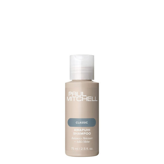 Paul Mitchell Awapuhi Shampoo, Balances Moisture + Adds Shine, For All Hair Types, Especially Fine + Static-Prone Hair, 2.5 fl. oz.