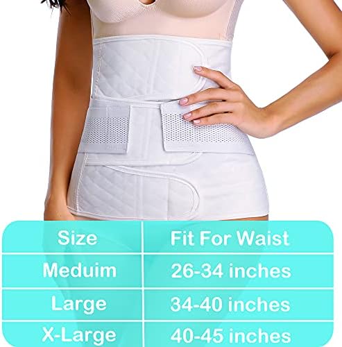 Post Belly Band Postpartum Recovery Belt Girdle Belly Binder, Cotton