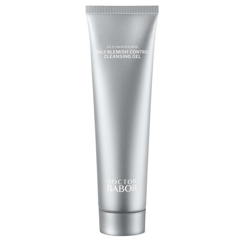 BABOR DOCTOR Daily Blemish Control Cleansing Gel with Salicylic Acid for Oily Skin, Deep Pore Cleanser to Help Reduce the Appearance of Blemishes