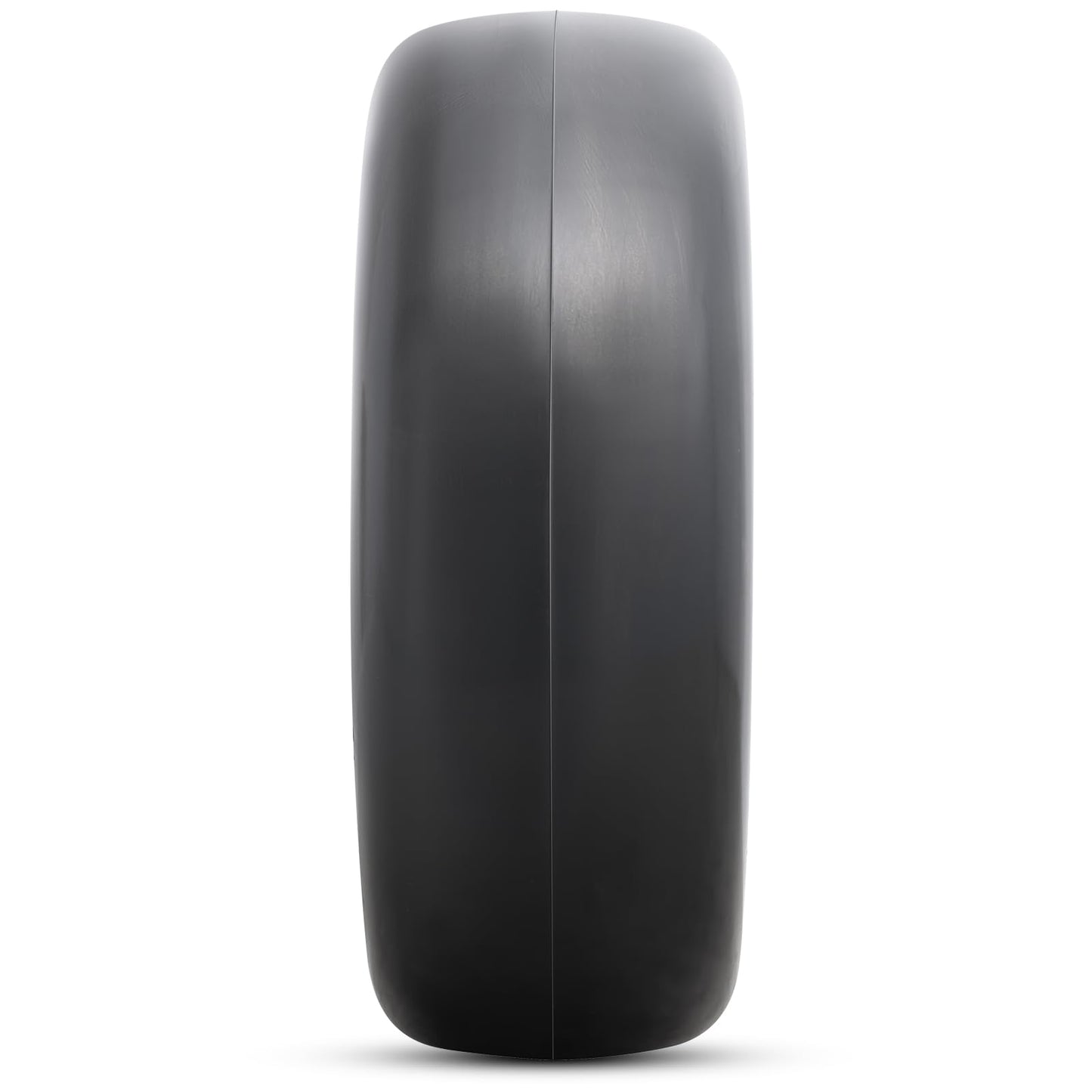 13” Solid Tires, Flat Free 13x6.50-6” Wheels with 3/4” Axle Bore Hole and Double Sealed Bearings Compatible with Hand Truck Wheelbarrow Tire Lawn Mower Tires (White, 2PCS) P-100