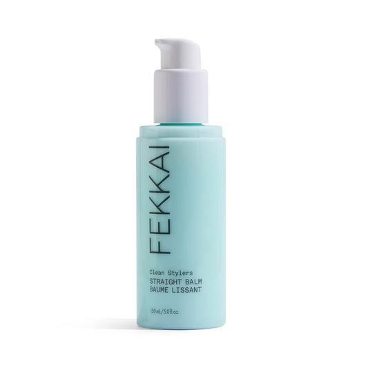 FEKKAI Clean Stylers Straight Balm - 5 oz - Lasting Frizz Control & Heat Protection for Sleek Hair - Reduces Blowout Time - Vegan, Cruelty-Free