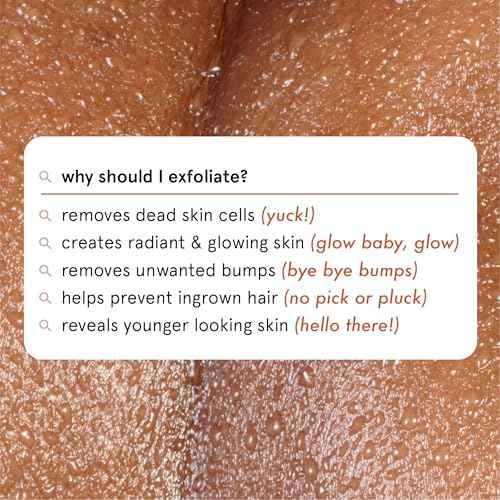 Cleanlogic Detoxify Purifying Charcoal Infused Exfoliating Body Scrubber, Dual-Texture Round Exfoliator Tool for Smooth, Clean Skin, Daily Skincare Routine, 3 Count Value Pack