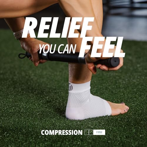 OS1st FS6 Plantar Fasciitis Foot Sleeve for Plantar Fasciitis Pain, Heel and Arch Pain, and Arch Support (XX-Large)