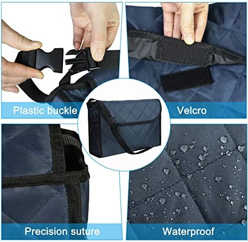 Wheelchair Backpack Bag, Wheelchair Bag,6Colors - Large Tote Accessory to Hang on Back- Lightweight, Wheelchair Storage Organizers for Walkers, Rollators, Scooters (gray)
