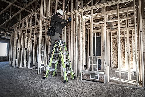 Little Giant Ladder Systems Dark Horse 2.0, M17, 17ft, Multi-Position Ladder, Fiberglass, Type 1A, 300 lbs Weight Rating, (16117-001)