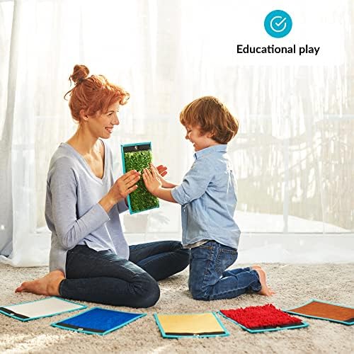 ODOXIA Sensory Mats for Autistic Children | Tiles for Kids | Wall Panel | Multi-Sensory Exploration | Toys | Room Equipment | Disorder Toys for Tactile Play