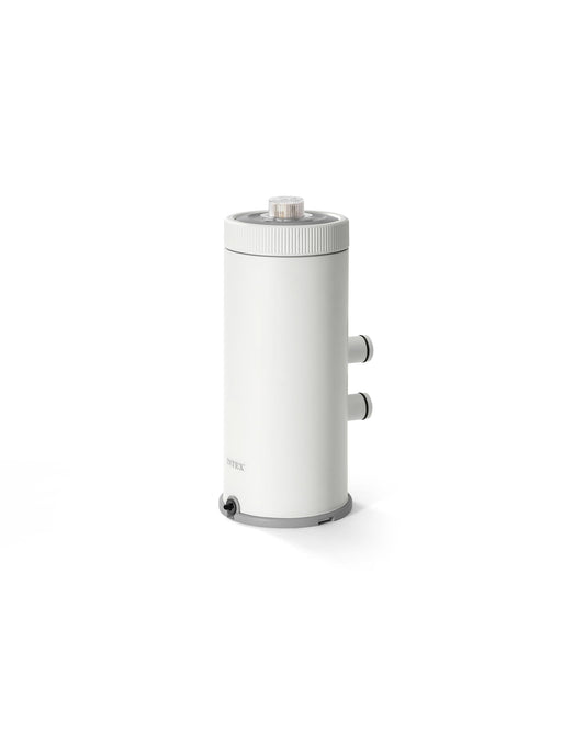INTEX C1000 Cartridge Filter Pump for AGP: 1000 GPH Pump Flow Rate - Cartridge Gauge Indicator - HydroAeration Technology - Includes Type A Filter Cartridge - Turnover Rate/System Flow 750 GPH