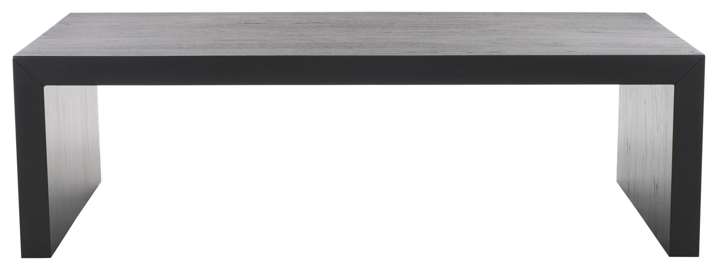 SAFAVIEH Couture Collection Tawney Black Rectangle Coffee Table