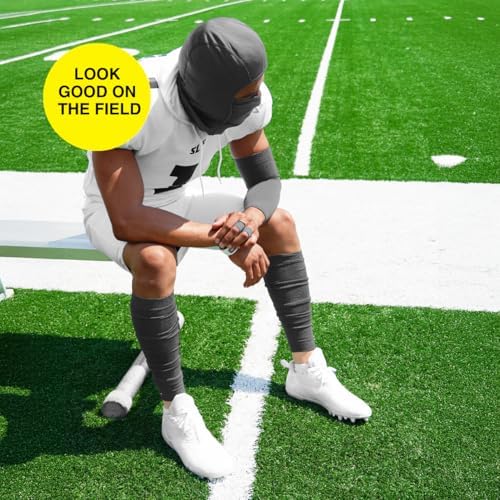 SLEEFS Football Leg Sleeves [1 Pair] - For Adult & Youth - Calf Compression Sleeves for Men and Boys
