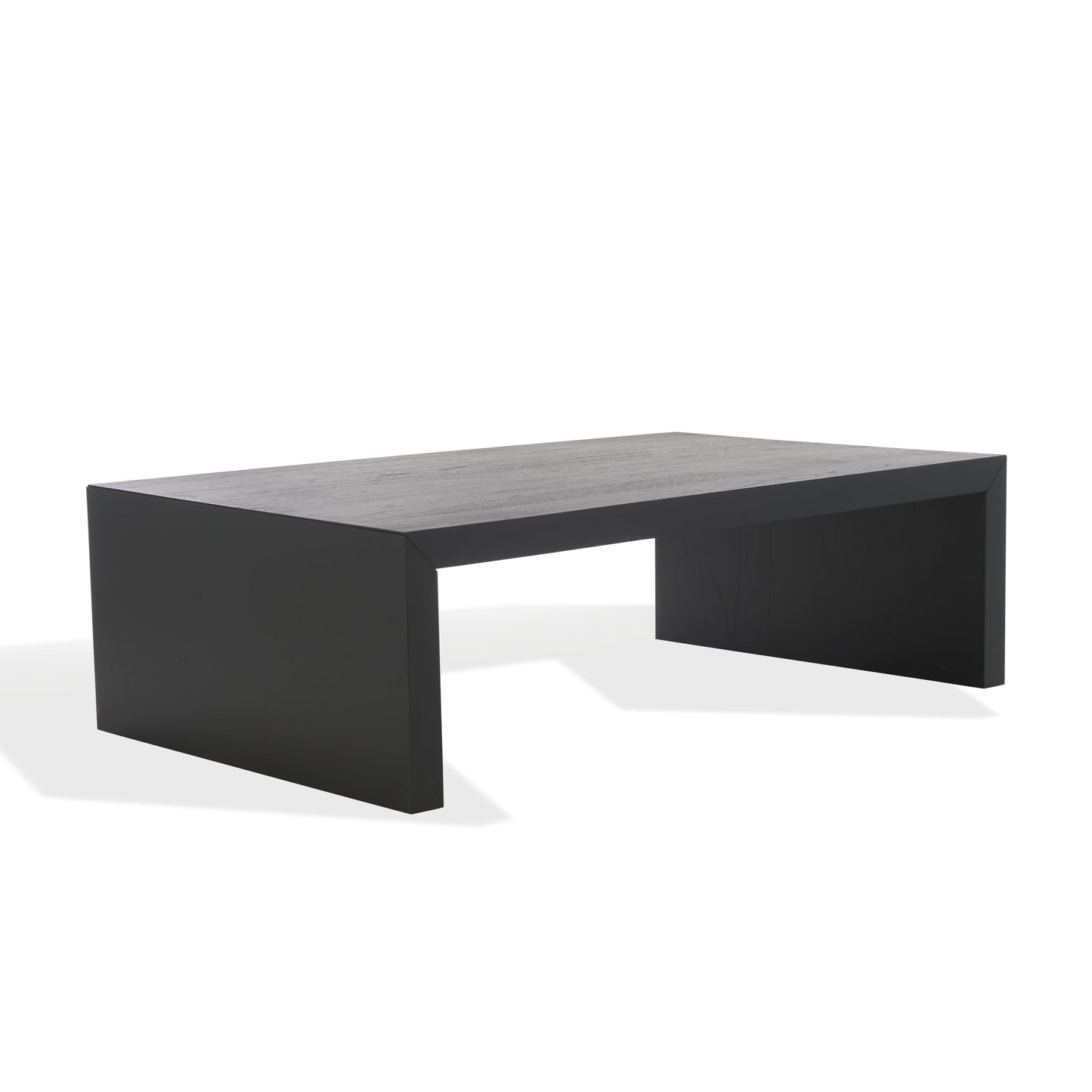 SAFAVIEH Couture Collection Tawney Black Rectangle Coffee Table