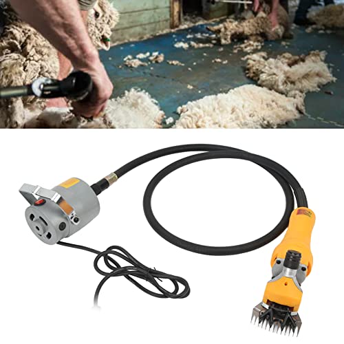 FTVOGUE 1000W High Power Electric Sheep Clipper 13 Tooth Farm Livestock Shearing Grooming Machine Kit