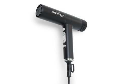 Jerdon Hair Dryer with High Speed Low Noise Brushless Motor for Fast Drying and Includes Acessories - JHD100KB