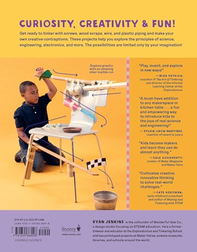 The Tinkering Workshop: Explore, Invent & Build with Everyday Materials; 100 Hands-On STEAM Projects