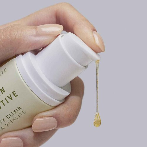 SUPEREGG Vitamin Collective Vitality Elixir: For a bright and firm complexion. Treatment serum with Vitamin B·C·E·F·K and Sea Moss. 30 ML / 1 FL OZ