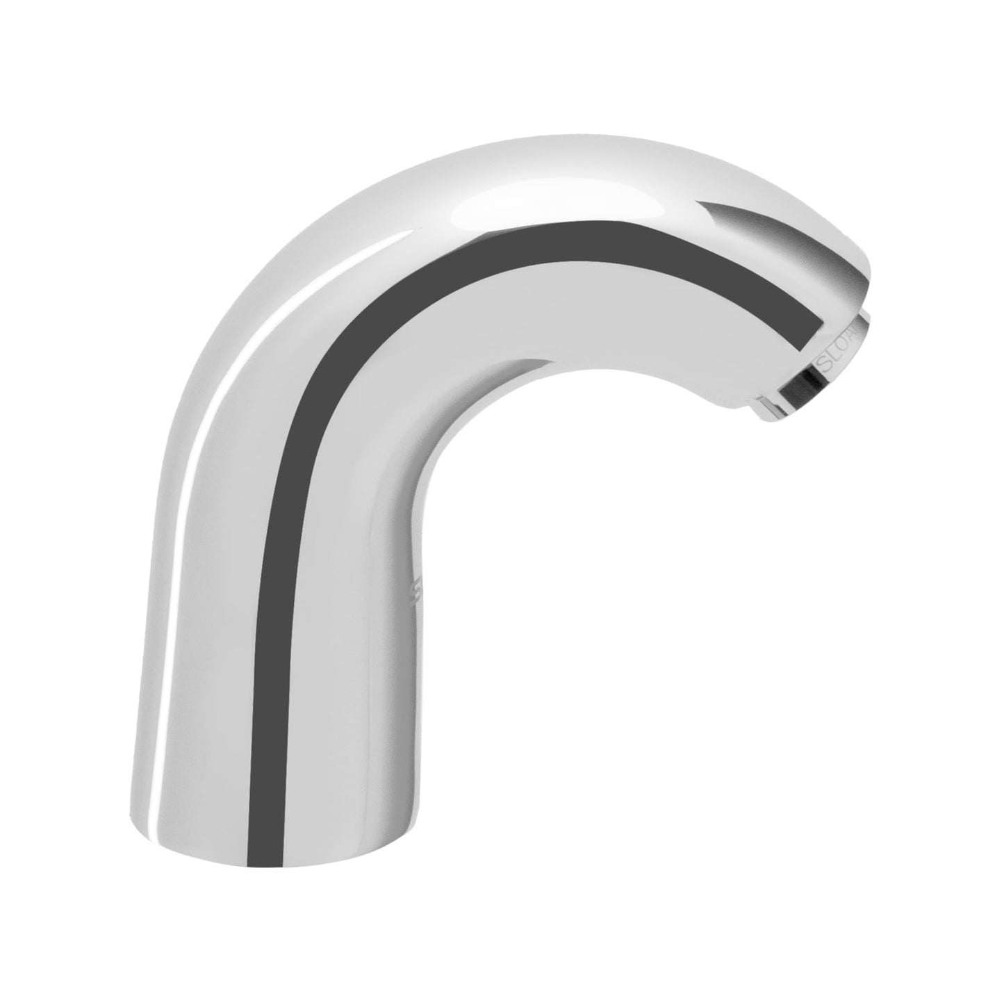 Sloan SF-2100 Sensor Activated Touch-Free Faucet, Commercial Grade w/Mounting Hardware - 0.5 GPM Plug Adapter Hardwired Deck-Mounted Low Body with 4" Trim Plate, Polished Chrome Finish, 3362103