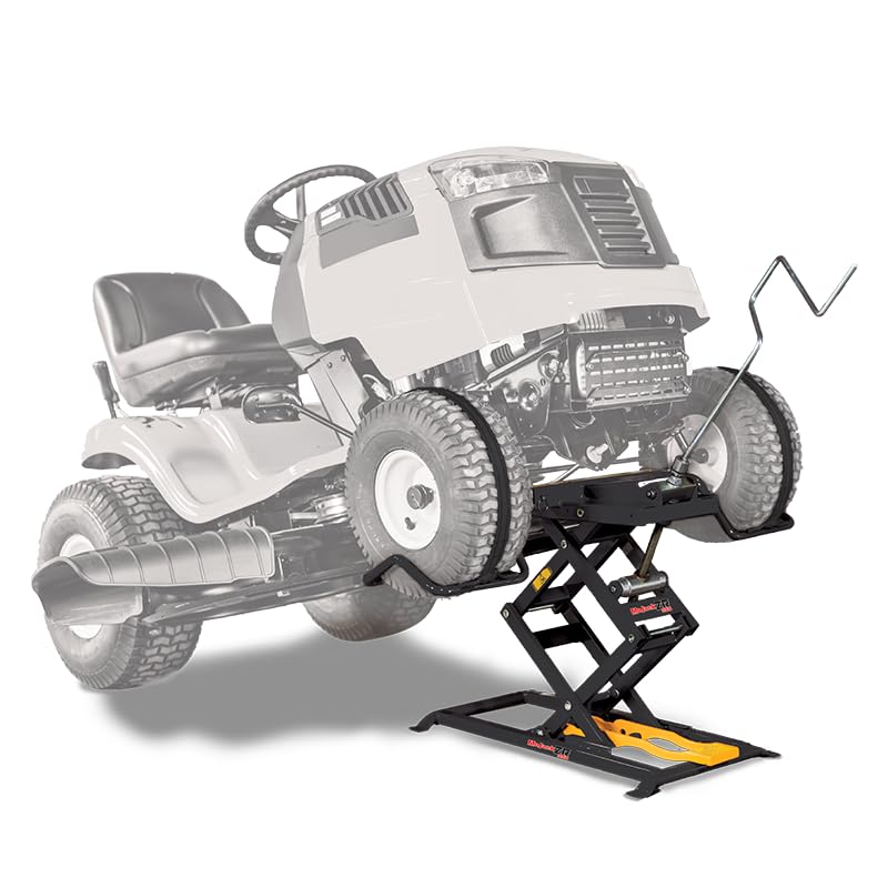 MoJack ZR350 45005 Residential Riding Lawn Mower Lift - 350 Pound Lift Capacity, Zero Turn Radius Mowers, for Safe & Efficient Maintenance