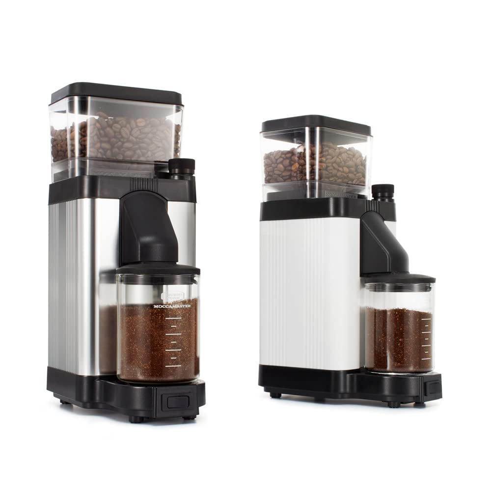 Technivorm Moccamaster 49522 KM5 Burr Coffee Grinder, Matte White