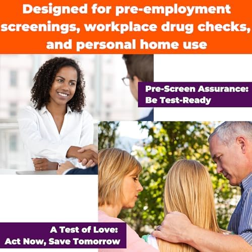 [500 Pack] EZCHECK® 6-Panel Drug Test - at-Home Rapid Urine Screening Kit for 6 Most Used Drugs: (THC-Marijuana, BZO-Benzos, MET-Meth, OPI/MOP-Opiates, AMP-Amphetamine, COC) - FSA/HSA Eligible