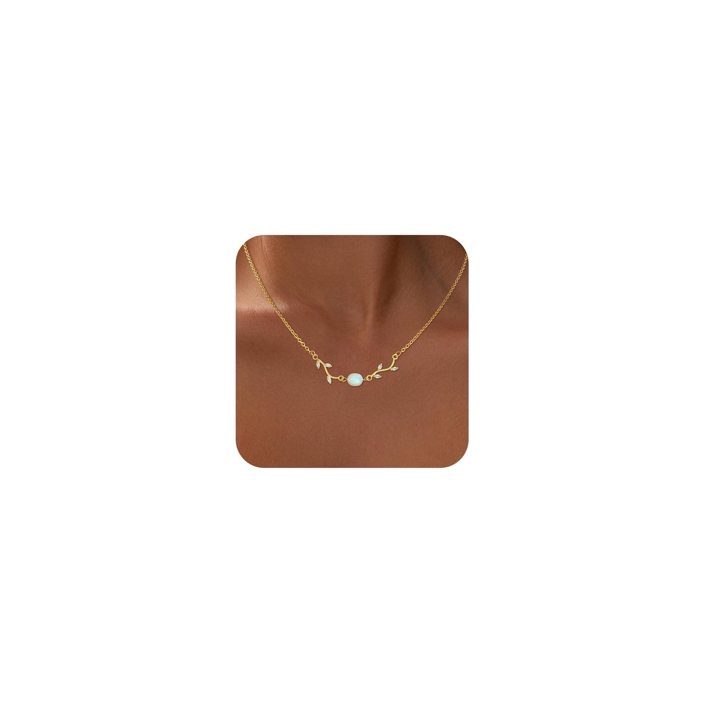 JOBICY Gold Pearl Necklaces for Women: Trendy, Freshwater Pearl Drop Pendant Necklace, 14k Dainty Gold Choker Necklace for Women, Perfect for Prom, Bridal, Wedding, or Gifts