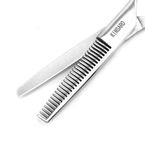 5.5 INCH Hair Cutting Scissors Barber Hair Scissors Hair Shears and 5.5 INCH Hair Thinning Shears 440C Kinsaro