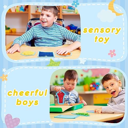 Haull 15 Set Sensory Mats Assorted Textured Sensory Floor Tiles Room Wall Panel Sensory Exercise Tactile Toy for Autistic Children Kids Baby Toddler Fidgeting Activity(Mixed Shapes,5.91 Inch)