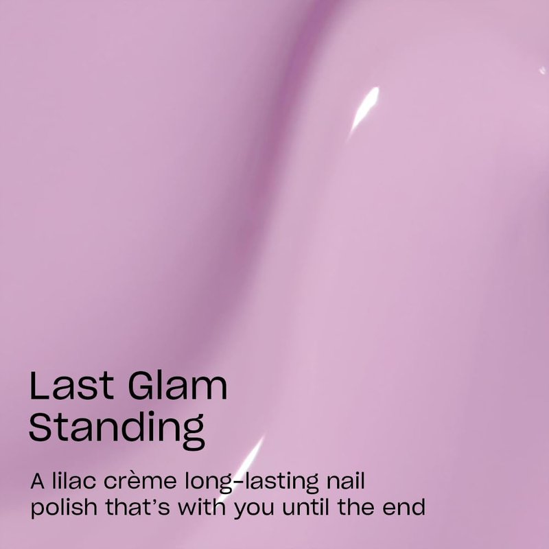 OPI Infinite Shine Last Glam Standing | Opaque Dark Purple Crème Long Wear Gel Like Nail Polish | Vegan, Long Lasting, Streak Free