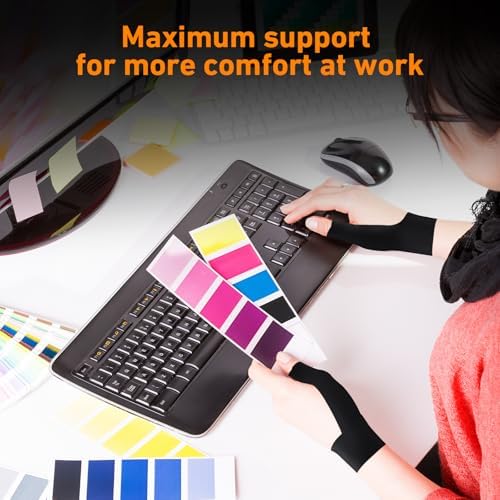 Precut Kinesiology Tape for Finger Valgus–12PCS KTQUICK Pain Relief Athletic Tape, Waterproof &Hypoallergenic Latex-Free, Elastic Breathable Long-Lasting Elbow Support Tape for Right(Black)