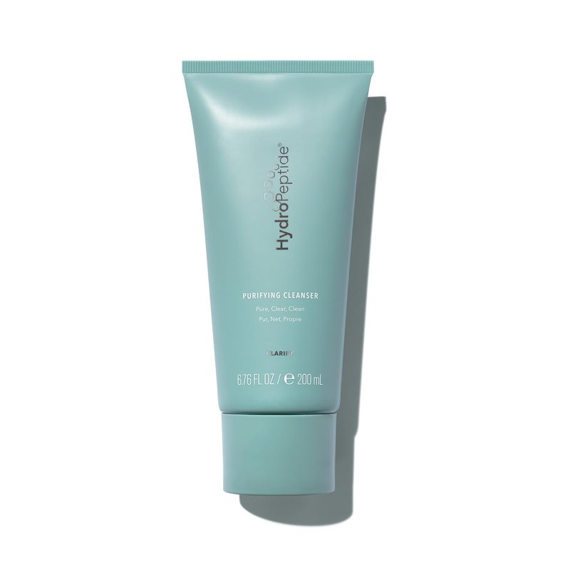 HydroPeptide Purifying Facial Cleanser, Pore-Perfecting Face Wash Absorbs & Balances Natural Oils, 6.76 Ounce