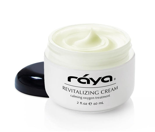 Raya Revitalizing Cream (307) | Moisturizing, Regenerating, and Calming Facial Day and Night Cream for Dry and Irritated Skin | Nourishes and Helps Reduce Fine Lines and Wrinkles