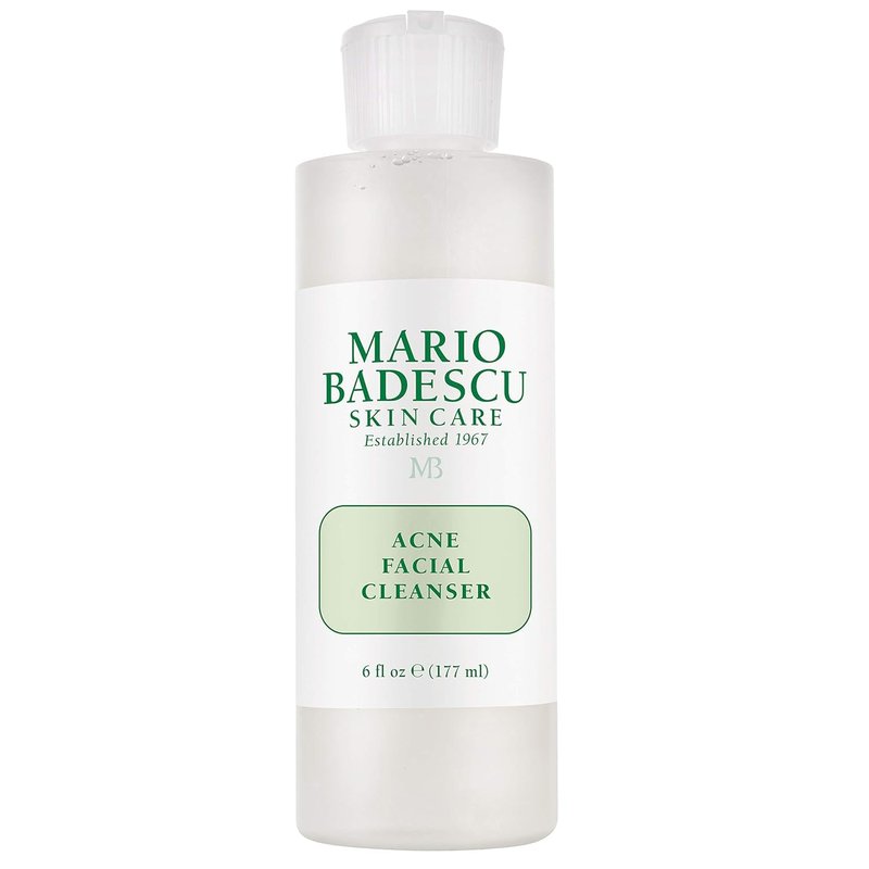 Mario Badescu Acne Facial Cleanser & Special Cucumber Lotion Set | Oil-Free Face Wash with Salicylic Acid & Aloe Vera + Non-Drying Toner for Excess Oil & Breakouts | 6 Fl Oz & 8 Fl Oz