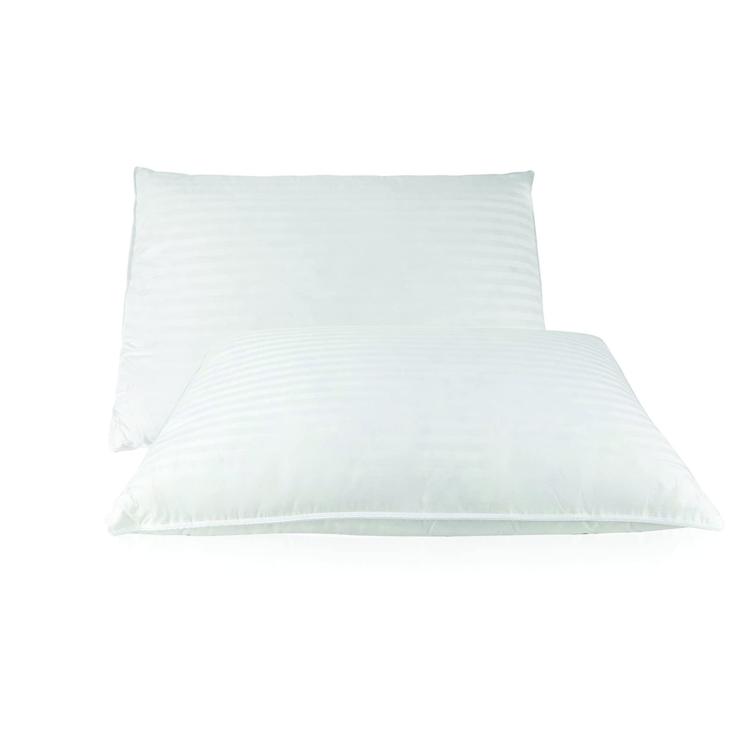 East Coast Bedding Cozy Dream Goose Feather and Down Pillows - RDS Certified, 100% Cotton Cover, Hotel Collection, Bed Sleeping, Medium Support, Queen 2 Pack