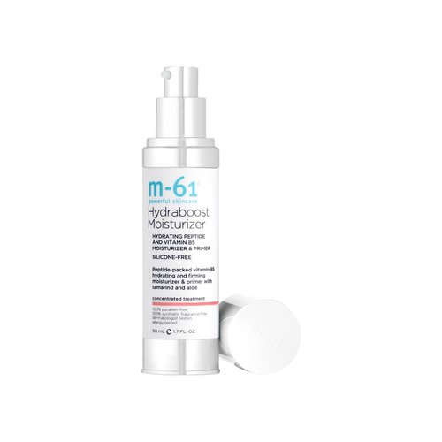 m-61 Hydraboost Moisturizer | Multi-Purpose, 2-in-1 Moisturizer + Primer With Hyaluronic Acid, Peptides And Vitamin E. Silicone Free. Hydrating and Firming. For All Skin Types - 1.7 Fl Oz