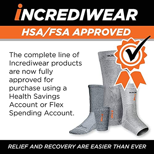 Incrediwear Back Brace - Back Support Brace for Back Pain Relief from Muscle Pain, Sciatica or a Herniated Disc, Everyday Lower Back Lumbar Support (Large)
