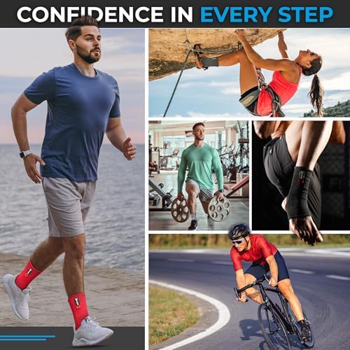 WYOX Ankle for Women, Men, and Youth - Plantar Fasciitis Brace, Ankle Support Brace for Men, Workout and Sports, Perfect for Stability and Support in All Activities