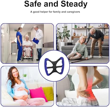 Liberty Lift Assists Standing Aid-Handicap, Portable Lift Aid Bar with No-Slip Grip Handles to Transfer Elderly,Senior,Bariatric,Patient or Disabled Assists Caregiver or Nurse,Supports Gifts for Daily